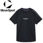  Descente DESCENTE MOVESPORT Move спорт короткий рукав p Ractis рубашка SV6SHT08U-BK00 мужской женский почтовая доставка бесплатная доставка 