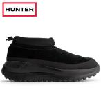 ハンター ユニセックス トラベル フロー スエード トレーナー UFF7116LEA-BLK