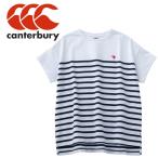 Yahoo! Yahoo!ショッピング(ヤフー ショッピング)カンタベリー ショートスリーブ パネルストライプ シャツ 半袖Tシャツ WA31198-29 レディース メール便送料無料