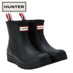 ショッピングショートブーツ ハンター HUNTER オリジナル プレイ ショートブーツ レディース WFS2020RMA-BLK シューズ 靴 くつ