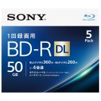 SONY ソニー BD-R DL 50GB 4倍速 5枚 5BNR2VJPS4