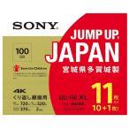 ソニーSONY ビデオ用ブルーレイディスク (11枚パック)11BNE3VZPS2 (BE-RE 3層 2倍速 100GB)