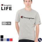 ショッピングチャンピオン tシャツ 【送料無料】 Champion チャンピオン Tシャツ 半袖 ヘビーウェイト 厚手 メンズ ロゴ プリント 半袖Tシャツ 大きいサイズ USA規格 t1919g-549465 【メール便可】