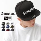【送料無料】 コンプトン ニューエラ キャップ 9FIFTY 3D刺繍 迷彩 COMPTON メンズ ベースボールキャップ 帽子 スナップバック NE400 [OLD SCHOOL]