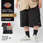[ビッグサイズ] Dickies ディッキーズ ハーフパンツ 42283 大きいサイズ ライブ メンズ ゆったり ブランド USAモデル 爆買