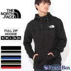 ノースフェイス パーカー TNF ロゴ ジップアップ 裏起毛 メンズ NF0A34YV USAモデル|ブランド THE NORTH FACE|フード ジャージ スウェット