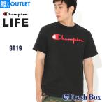 【難アリ】アウトレット 返品・交換・キャンセル不可|チャンピオン Tシャツ 半袖 クルーネック GT19 Y08254 USAモデル Champion【メール便可】 爆買