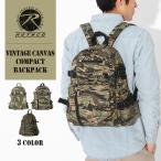 ロスコ バッグ リュック メンズ ミリタリー アウトドア バックパック Vintage Canvas Mini Backpack