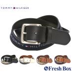 トミーヒルフィガー ベルト メンズ 本革 シングルピン レザー ロゴ 11TL02X032 USAモデル TOMMY HILFIGER 爆買