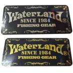  вода Land Logo рыбалка механизм стикер S B Gold +B серебряный 2 листов ввод 070159 ширина 123mm× длина 54mm