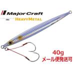 クロスライド ジグ ヘビーメタル 40g シルバー(ケイムラ)