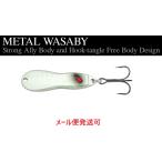 ノリーズ メタルワサビー 18g BR-15 スポッテッドシルバー 042547
