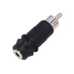 [FF]3.5mm monaural Mini plug - RCA pin plug conversion plug PLG-N10