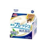 ≪クール便・送料無料≫ 森永 フレッシュ 純乳脂肪 200ml×12本