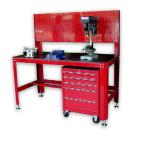 ワークベンチ＆コンパクトキャビネットセット（DNX2205AW）