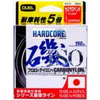 DUEL/デュエル ハードコア磯 CN 150m 1.75, 2, 2.5, 3号 カーボナイロンラインウキ釣りフカセサビキHARDCORE ISO(メール便対応)