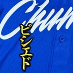 * бесплатная доставка * Chunichi Dragons bisi Ed имя 2 чёрный ткань отвечающий . вышивка нашивка форма 