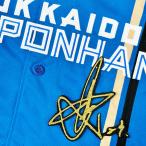 ★送料無料★北海道　日本ハム　ファイターズ　日ハム　 伏見寅威　サイン　黒　刺繍　ワッペン　応援　ユニフォーム