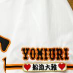 * бесплатная доставка * Tokyo Yomiuri Giants . человек судно . большой . имя рукав вышивка нашивка форма для болельщиков 