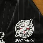 * бесплатная доставка * Chiba Lotte Marines Ikeda . sho имя 3 отвечающий . вышивка нашивка форма 