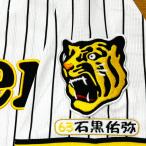 * бесплатная доставка * Hanshin Tigers камень чёрный .. имя 4 отвечающий . вышивка нашивка форма 