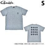 [ приобретенный товар ] Gamakatsu GM3689 (S| серый ) футболка ( рыба. иероглифы ) ( рыбалка одежда |2023 год весна лето модель ) / почтовая доставка рассылка возможно /(c) [Σ01]