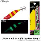 がまかつ スピードメタル エギドロッパー Fタイプ  80mm (#28 レッドイエローゼブラ) 品名コード：19-353 (イカメタル用ドロッパー) /(5) 【Σ01】