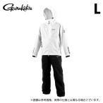 [ приобретенный товар ] Gamakatsu GM3784 L| белый × черный (MARINE BOX) G спецификация непромокаемый костюм ( рыбалка одежда |2025 год модели ) /25SS /(c) [Σ01]