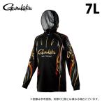 [ приобретенный товар ] Gamakatsu GM3816 ( черный |7L) 2WAY принт Zip рубашка f-ti( рыбалка одежда |2026 год весна лето модель ) /26SS /(c) [Σ01]