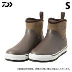 (7)【目玉商品】 ダイワ FB-2550-T (ダークブラウン／S) タイトフィット フィッシングショートブーツ /フェルトスパイク (靴・ブーツ) 【Σ02】