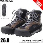 (7)【目玉商品】ダイワ SW-2101 (ブラウン/26.0) ソルトウェーディングシューズ (スパイクソール) 2023年モデル