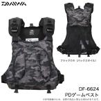 [ Medama товар ](5) Daiwa DF-6624 PD игра лучший черный утка ( плавающий лучший ) 2025 год первый лето модель / спасательный жилет /laijeke/25SS [Σ03]
