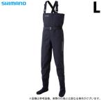 【取り寄せ商品】 シマノ FF-027U (Lサイズ) DS3ウェーダー (チェストハイ・ソックス) (ブラック) (ウェーダー・タイツ) /(c) 【Σ01】