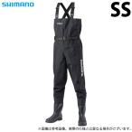 【取り寄せ商品】 シマノ FF-055T (SSサイズ) ハイパーウェーダー (チェストハイ・カットピンフェルトソール) (ブラック) (ウェーダー・タイツ) /(c) 【Σ03】