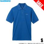 [ Medama товар ] Shimano (SH-002W голубой S) prestige рубашка-поло ( рыбалка одежда )/(5) [Σ01]