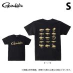 【取り寄せ商品】 がまかつ GM3711 (ブラック／S) Tシャツ(筆記体ロゴ) (フィッシングウェア／2023年春夏モデル) /(c) 【Σ01】