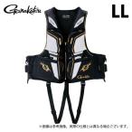 【取り寄せ商品】 がまかつ GM2193 (ブラック×ホワイト/LL) フローティングベスト (ベスト・フィッシングベスト) /(c)