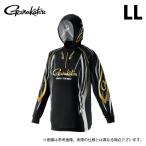 [ приобретенный товар ] Gamakatsu GM3736 (LL| черный ) 2WAY принт Zip рубашка f-ti( рыбалка одежда * форель сопутствующие товары ) /Gamakatsu /(c) [Σ01]