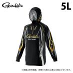 [ приобретенный товар ] Gamakatsu GM3736 (5L| черный ) 2WAY принт Zip рубашка f-ti( рыбалка одежда * форель сопутствующие товары ) /Gamakatsu /(c) [Σ01]