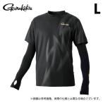 [ приобретенный товар ] Gamakatsu GM3760 (L| черный ) arte ma прохладный футболка ( гетры для рук имеется ) ( рыбалка одежда |2024 год весна лето модель ) /24SS /(c) [Σ01]