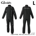 【取り寄せ商品】 がまかつ GM3764 (L/ブラック×ブラック) ソフトシェルスーツ (フィッシングウェア/2024年モデル) /がま磯 /(c)
