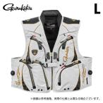 [ приобретенный товар ] Gamakatsu GM2329 (L| белый ) arte ma защита Pro половина сетка лучший ( рыболовный жилет |2025 год весна лето модель ) /(c) [Σ02]