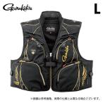 [ приобретенный товар ] Gamakatsu GM2330 (L| черный × Gold ) arte ma защита Pro Short половина сетка лучший ( рыболовный жилет ) /(c) [Σ02]