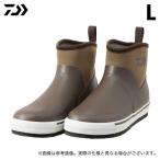 【取り寄せ商品】 ダイワ FB-2550-T (ダークブラウン/L) タイトフィット フィッシングショートブーツ /フェルトスパイク (靴・ブーツ/2023年秋冬) /23AW /(c)