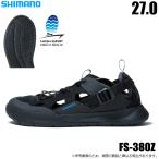 (5) Shimano FS-380Z черный 27.0 ( лодка игра сандалии ) панель сандалии [Σ02]