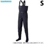 【取り寄せ商品】 シマノ FF-027U (Sサイズ) DS3ウェーダー (チェストハイ・ソックス) (ブラック) (ウェーダー・タイツ) /(c) 【Σ01】