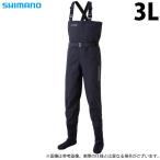 【取り寄せ商品】 シマノ FF-027U (3Lサイズ) DS3ウェーダー (チェストハイ・ソックス) (ブラック) (ウェーダー・タイツ) /(c) 【Σ01】