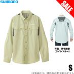 [ Medama товар ] Shimano (SH-000V бежевый S) prestige рубашка ( рыбалка одежда )/(5) [Σ01]