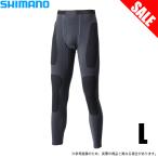 【目玉商品】シマノ プロテクトウォームタイツ IN-012V ブラック L (保温タイツ) インナーウェア/フィッシングウェア/釣り服 /(5) 【Σ01】