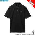 [ Medama товар ] Shimano (SH-002W черный S) prestige рубашка-поло ( рыбалка одежда )/(5) [Σ01]